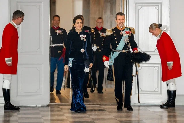 The Danish Royal Couple hosted the New Year’s reception for the diplomatic corps in Copenhagen