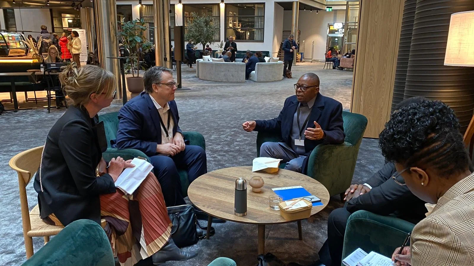 Visit to Sweden by Hon. Douglas T. Mombeshora, Minister of Health and Child Care