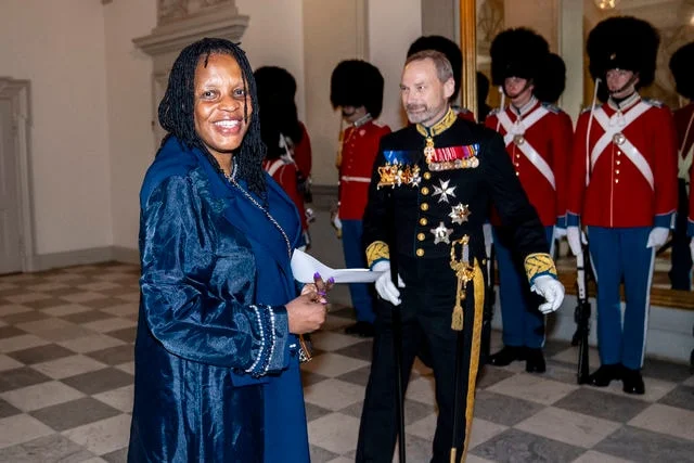 The Danish Royal Couple hosted the New Year’s reception for the diplomatic corps in Copenhagen